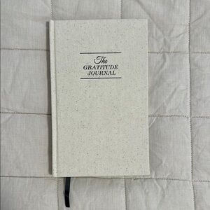 Cream Gratitude Journal